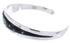 Multicolor Silver Native American Village Design Cuff Bracelet YS66672